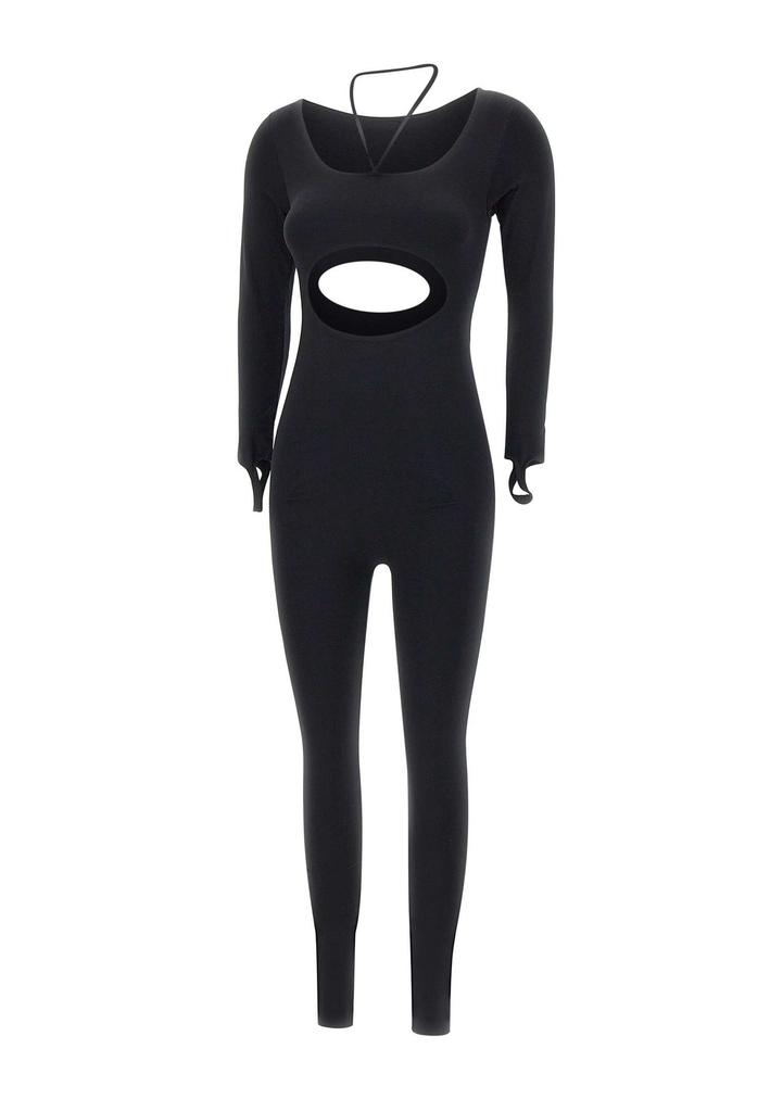 ANDREA ADAMO Andrea Adamo Cutout Long Jumpsuit