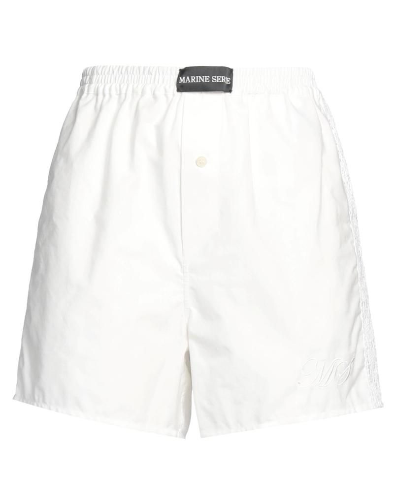 ショートパンツ MARINE SERRE White Cotton Shorts MARINE SERRE Marine Serre White Cotton Shorts XS - Shorts