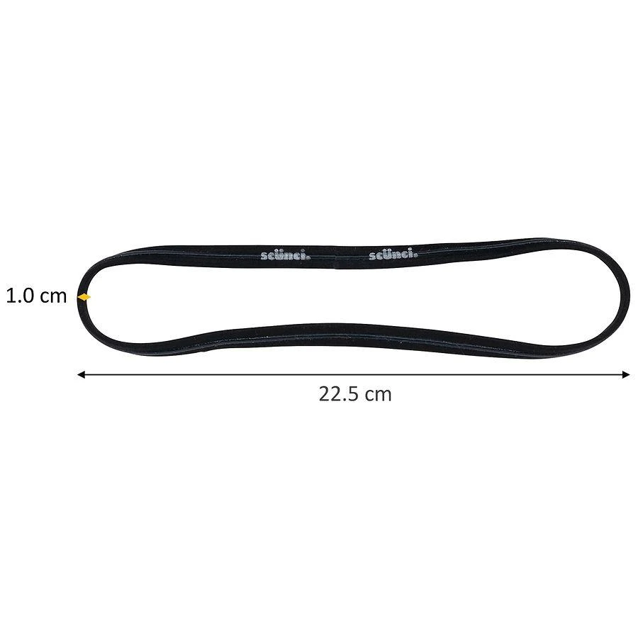 Scunci No-Slip Grip Thin Stretchy Headwraps for All-Day Hold 5