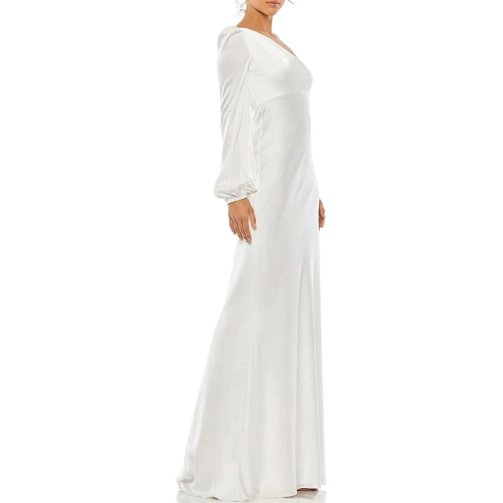 Ieena for Mac Duggal Womens One Shoulder Long Evening Dress 2