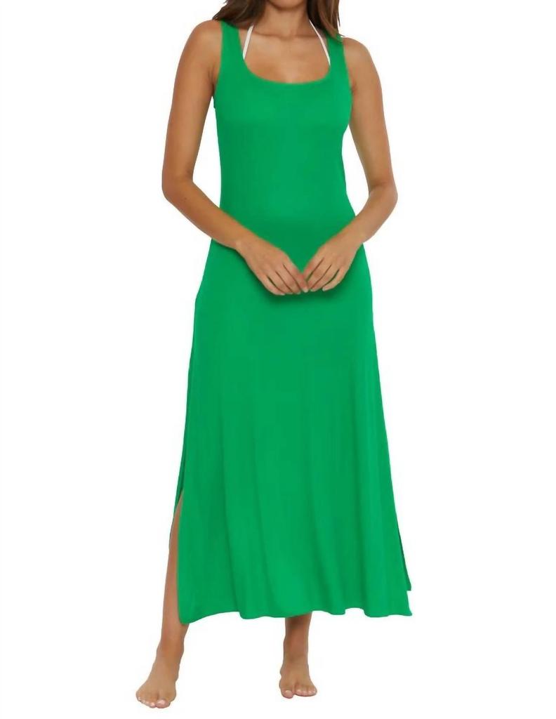 Becca Mykonos Maxi Dress In Verde