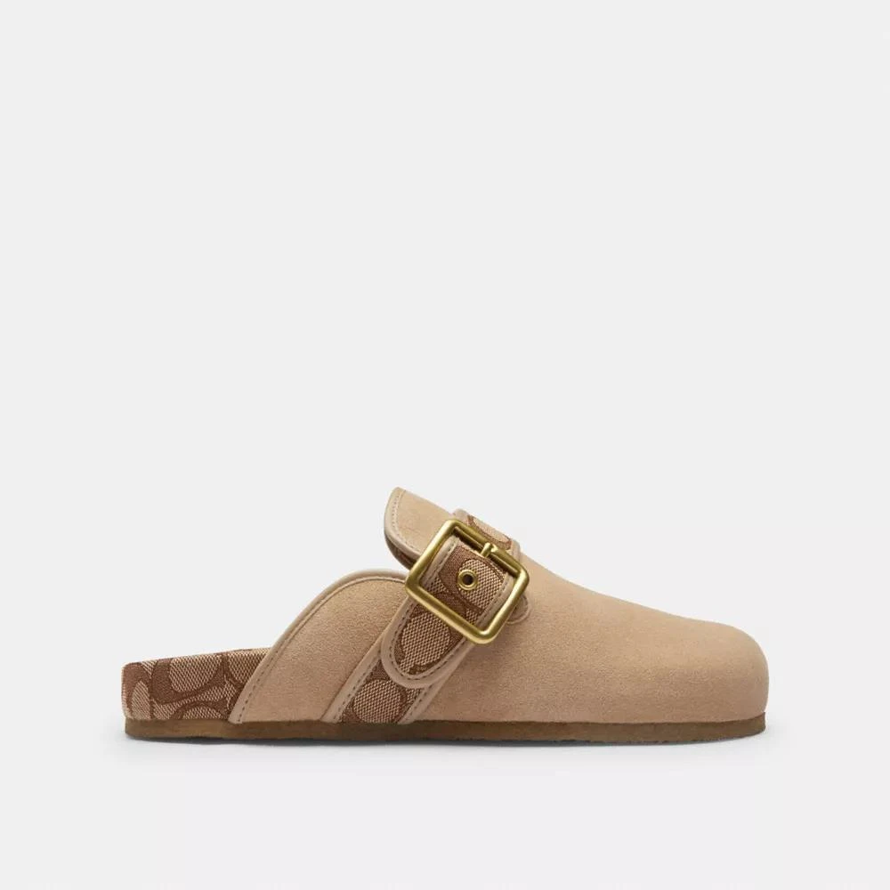 Coach Ashton Clog In Signature Jacquard 1