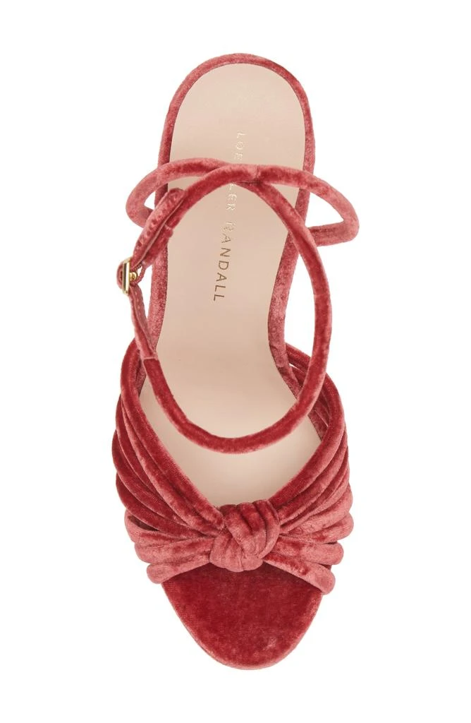 Loeffler Randall Rivka Ankle Strap Platform Sandal 5