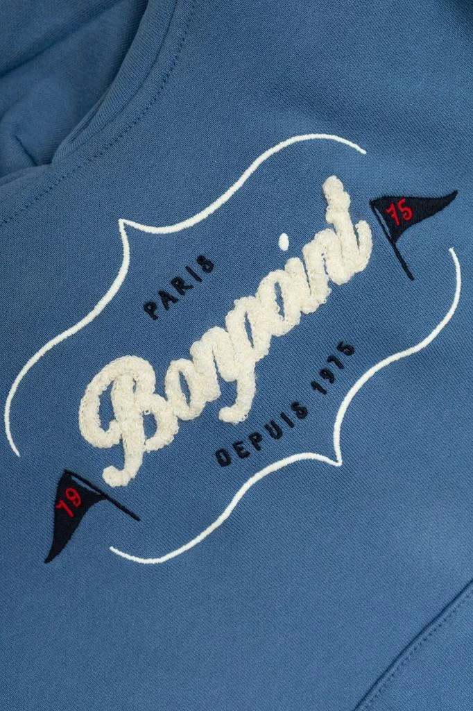 Bonpoint Bonpoint Barack Logo Flocked Hoodie 3
