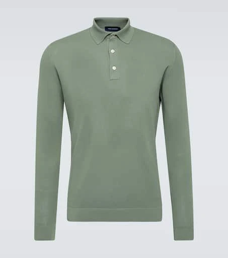 Thom Sweeney Cotton polo shirt 1