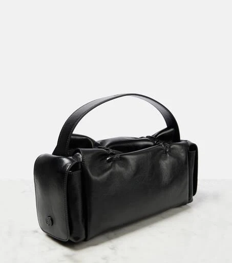 Acne Studios Bow-detail leather tote bag 4