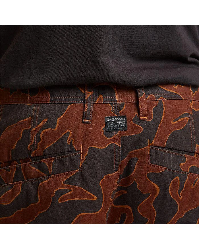 G-Star R-3N Cotton Camouflage Regular Straight Fit Cargo Pants 5