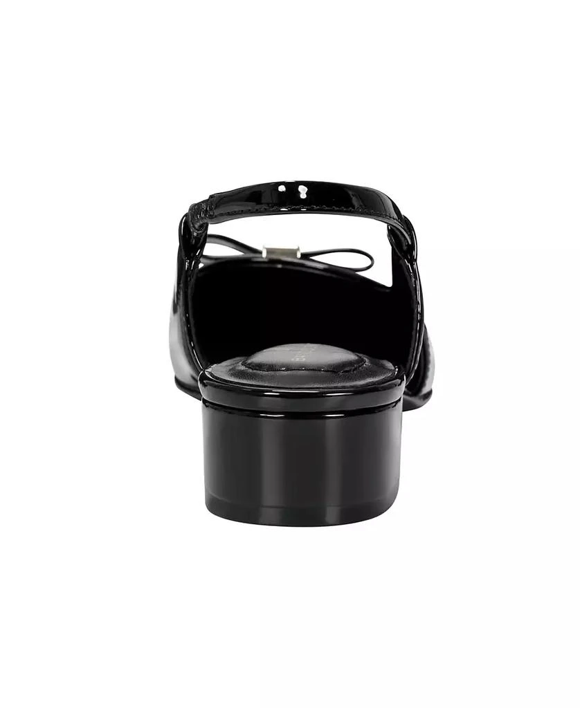 Bandolino Women's Andies Bow Block Heel Slingback Pumps 3