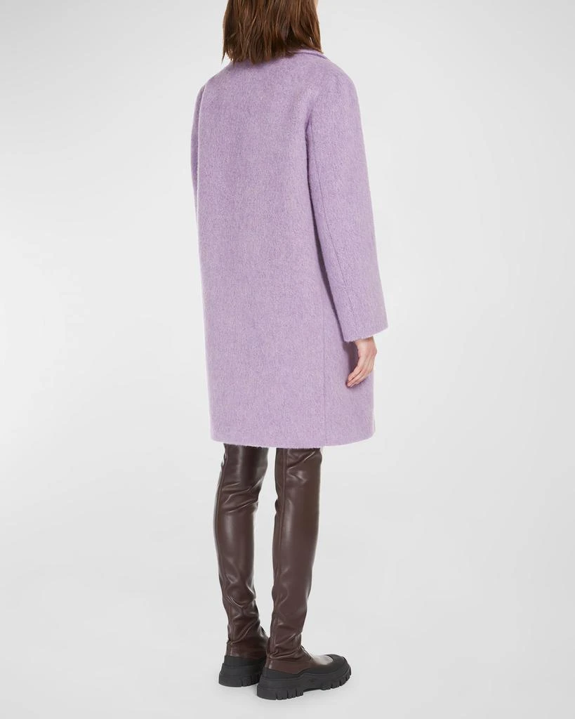 Weekend Max Mara Hello Double-Breasted Wool Mohair Coat 5