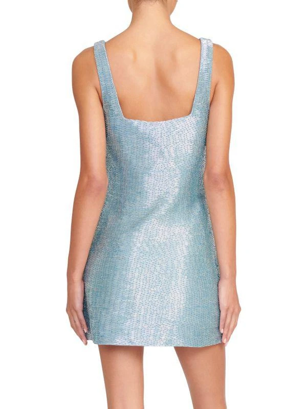 Staud Le Sable Beaded Minidress 2