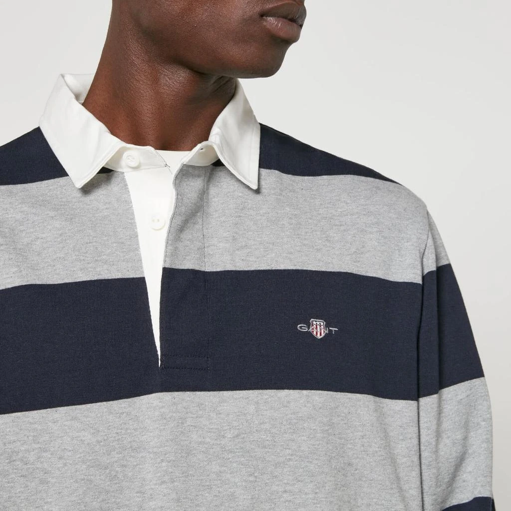 GANT GANT Shield Barstripe Heavy Rugger Cotton-Jersey Top 4