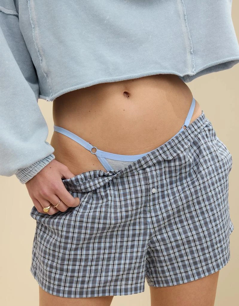 Aerie Aerie Off-Duty Seersucker Boxer 6