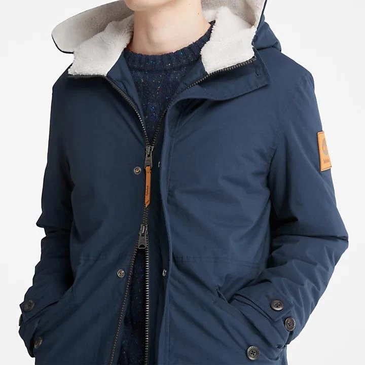 Timberland Mt. Kelsey Fishtail Parka for Men in Navy 8