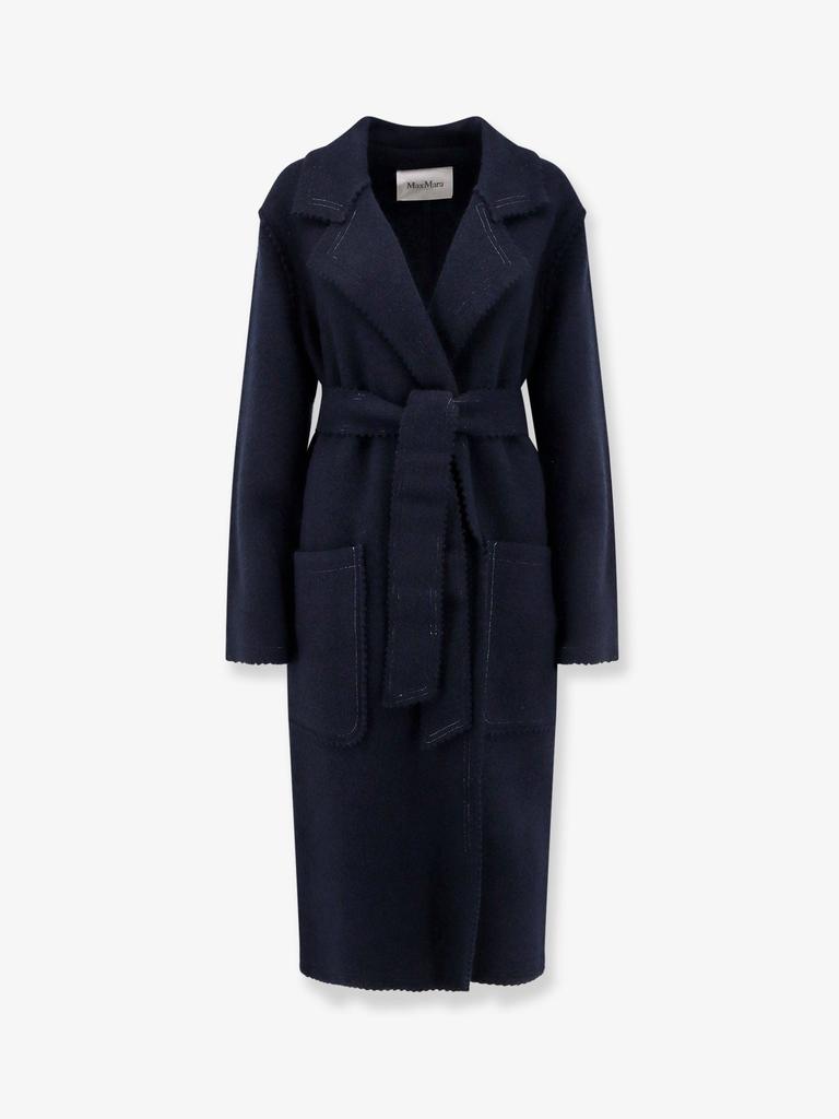 【MAX MARA】 TICINO Coat Ticino double-breasted wool and cashmere coat in beige - Max