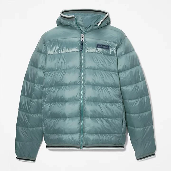 Timberland Garfield Midweight Hooded Puffer Jacket for Men in Green 7