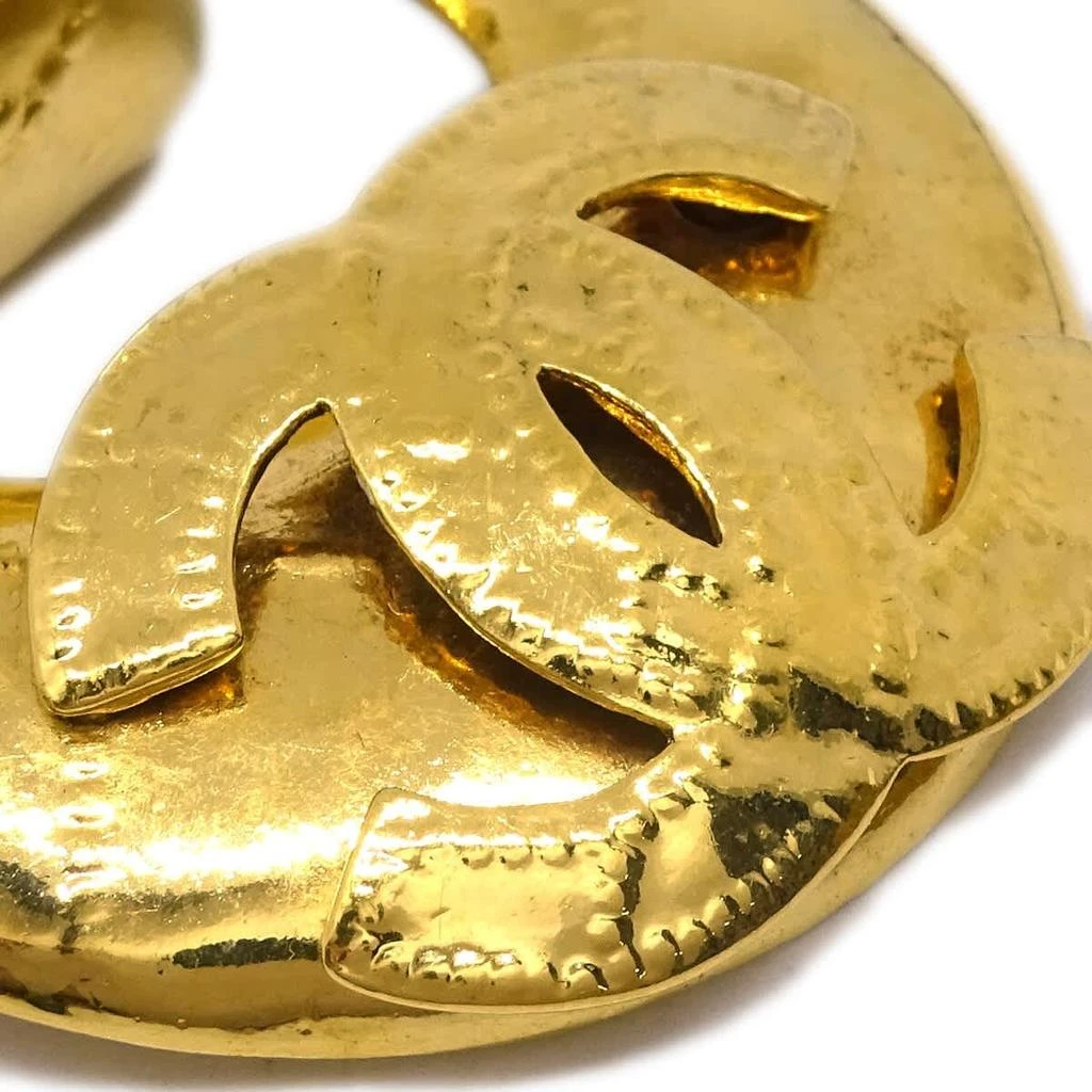 Chanel Cc Clip On Earring Metal _Plated Jewelry (Pre-Owned) 2