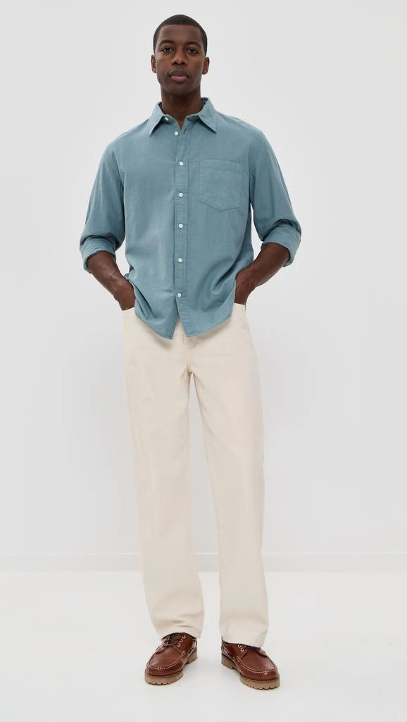 Norse Projects Algot Relaxed Cotton Linen Shirt 4