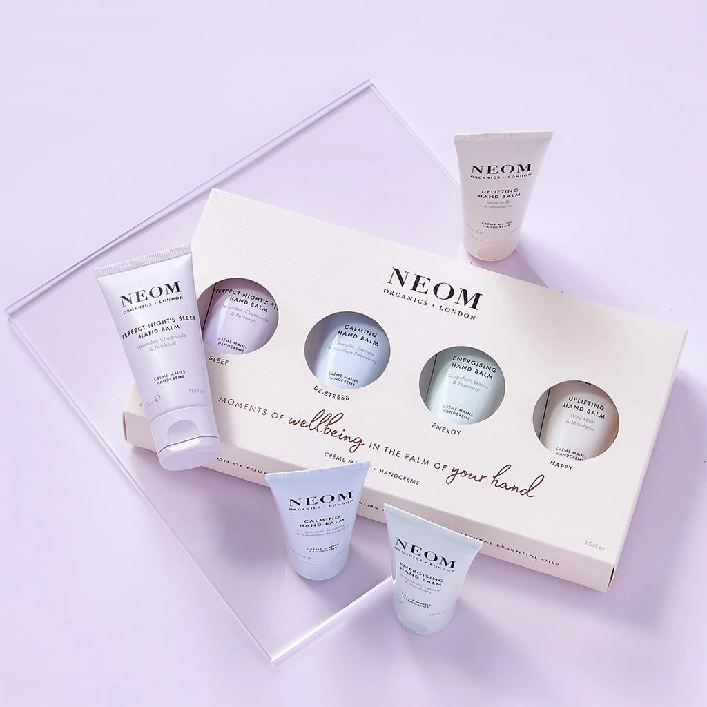 NEOM NEOM Moments of Wellbeing in The Palm of Your Hand Set 4