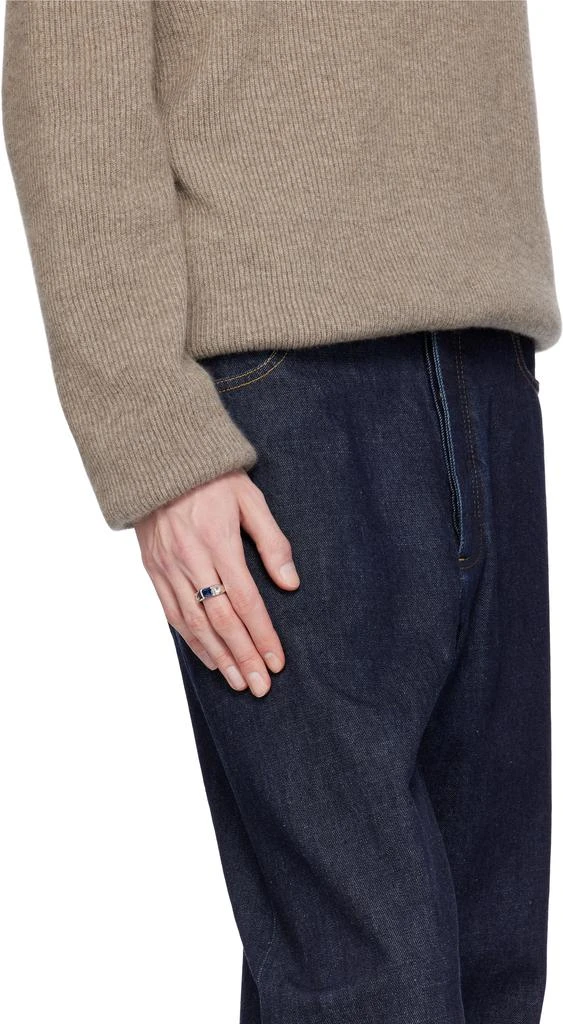 FARIS SSENSE Exclusive Silver Nast Ring 2