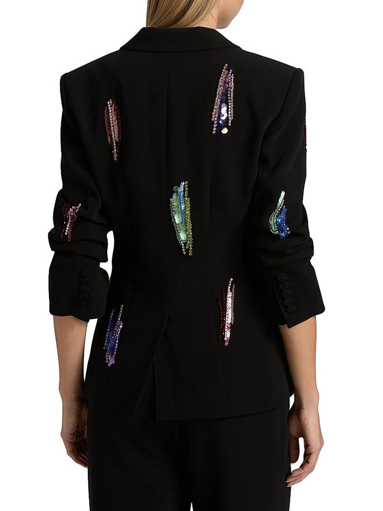 Cinq à Sept Cheyenne Sequined Whirl Blazer 5