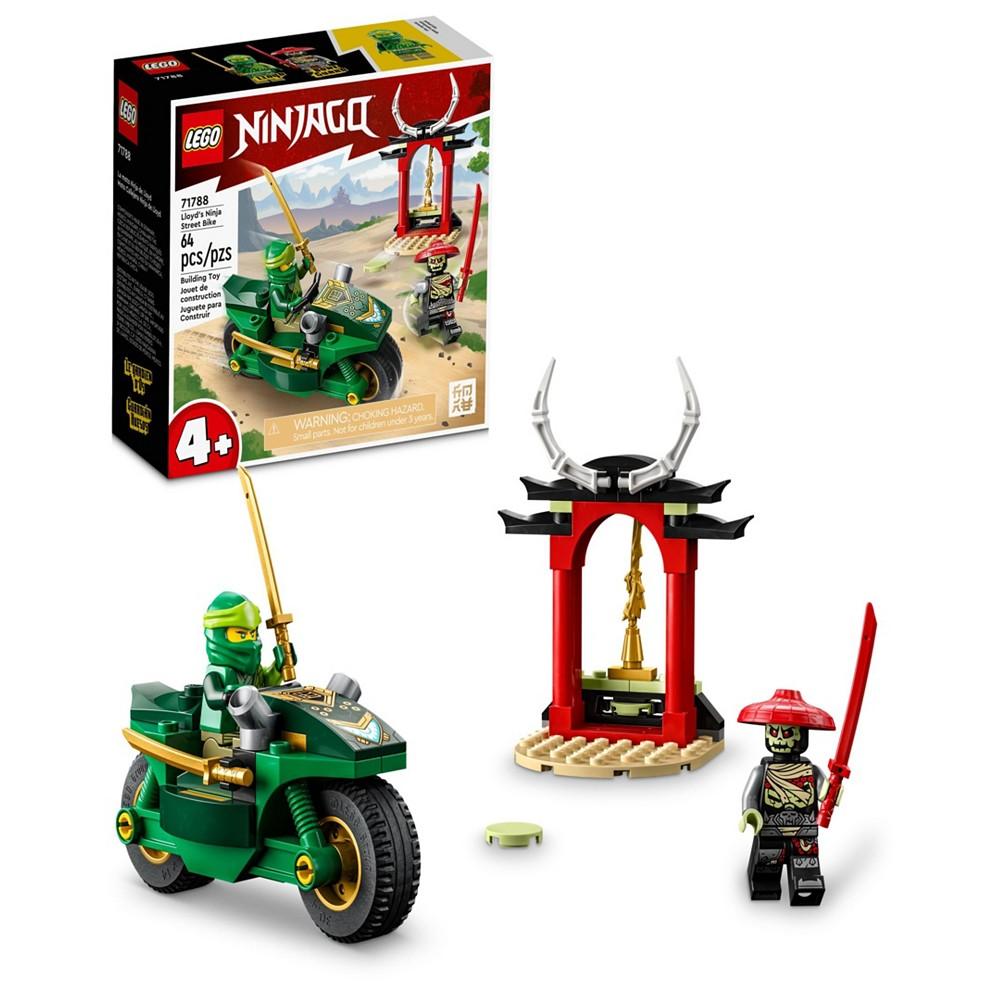 LEGO® Ninjago Lloyd’s Ninja Street Bike 71788 Toy Building Set with Lloyd and Bone Guard Figures