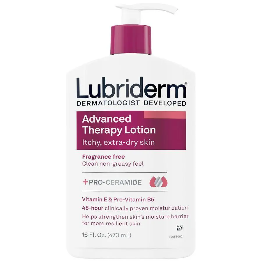 Lubriderm Moisturizing Hand & Body Lotion + Pro-Ceramide Fragrance Free
