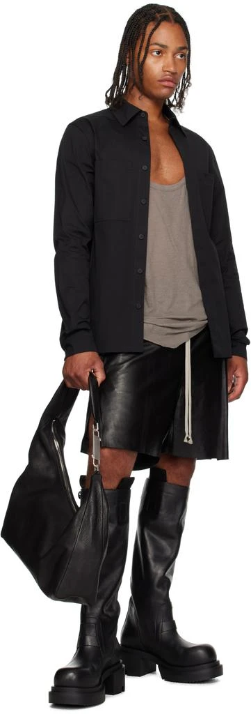 Rick Owens Black Concordians Gemini Bag 4