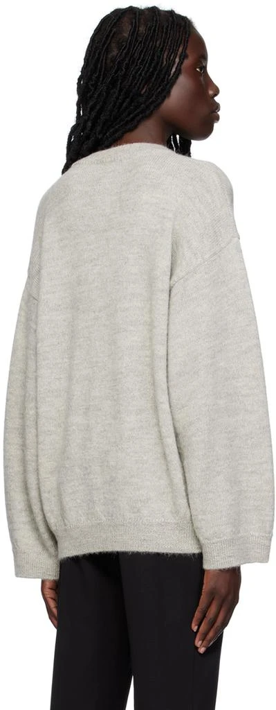 Totême Gray Crewneck Sweater 3