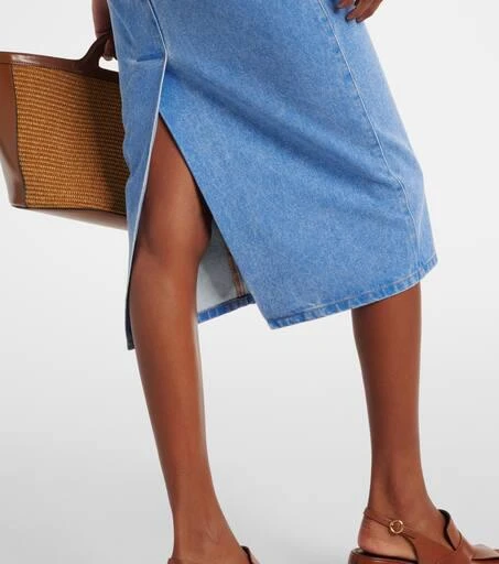 Marni Denim midi skirt 5