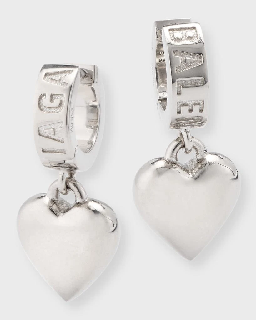 Balenciaga Sharp Heart Earrings 3