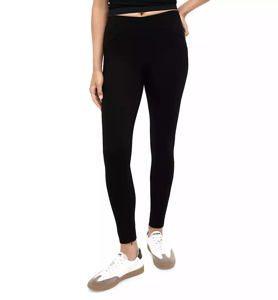 Kenneth Cole Women's High-Rise Pull-On Welt-Pocket Leggings 1