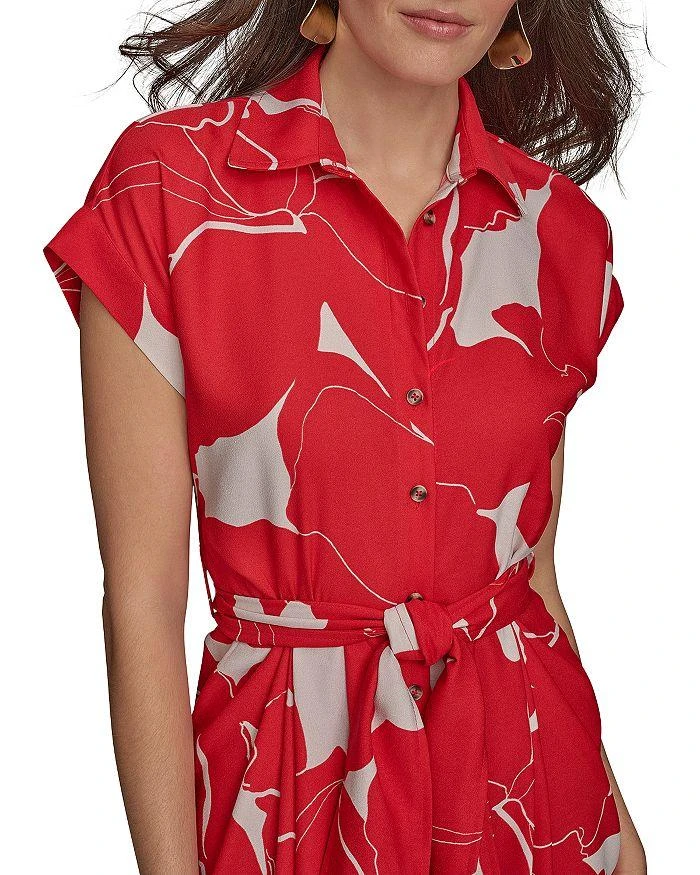 Donna Karan Crepe Shirt Dress 3