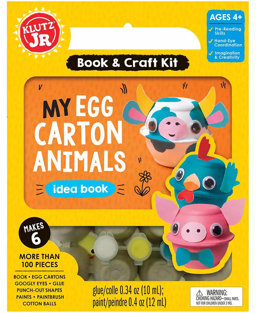 AreYouGame Klutz Jr. My Egg Carton Animals