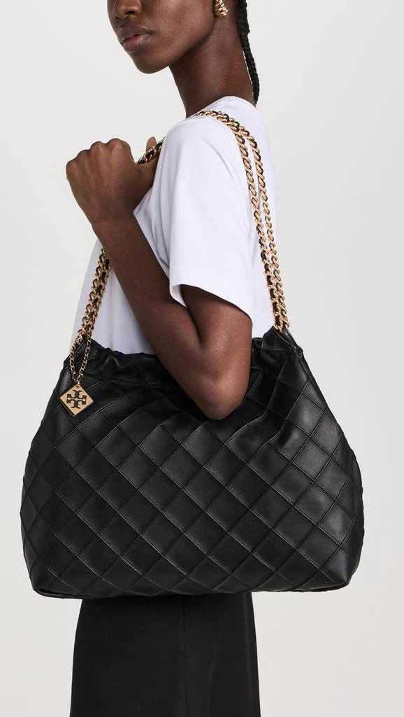 Tory Burch Fleming Soft Drawstring Hobo Bag 2