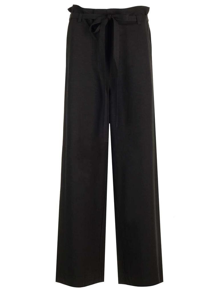 パンツ TOTEME VISCOSE AND VIRGIN WOOL FLARE TROUSERS Totême Viscose And Virgin Wool Flare Trousers - BeyondStyle