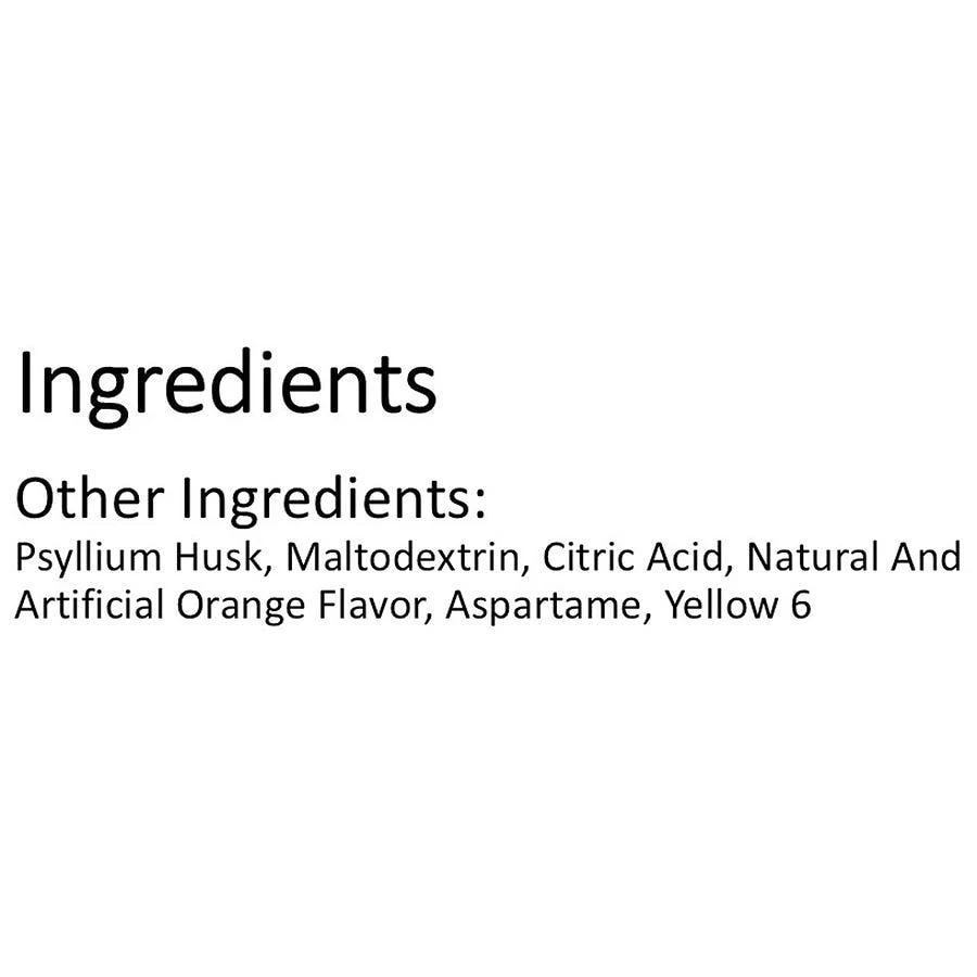 Metamucil On The Go Sugar-Free Psyllium Husk Fiber Packets Orange 8