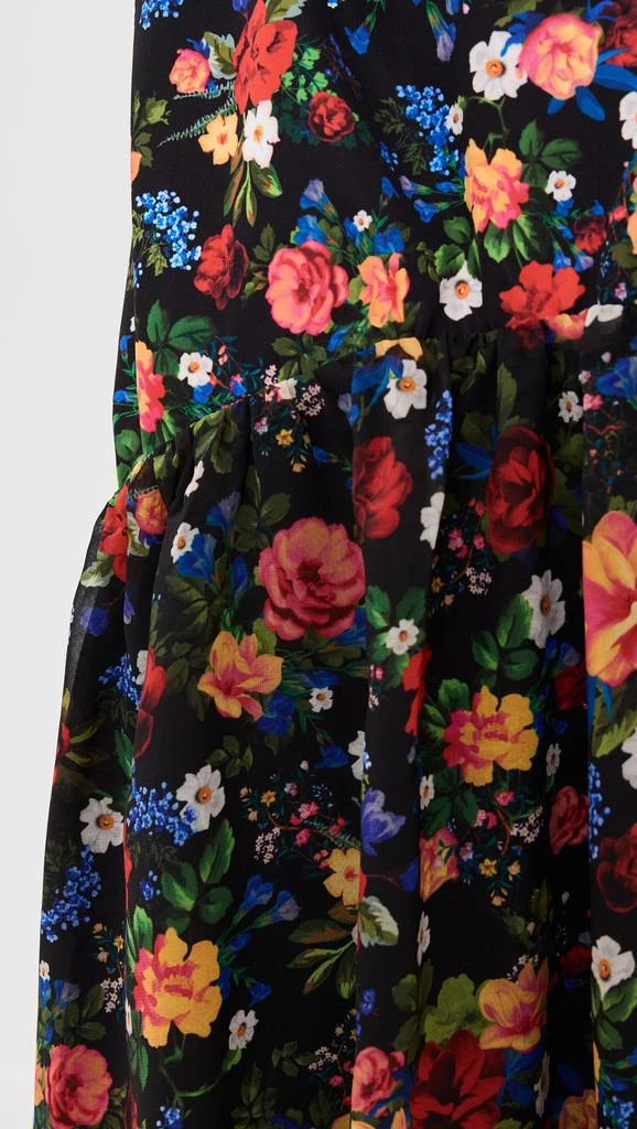 Kika Vargas Glenn Dress Black Garden 6