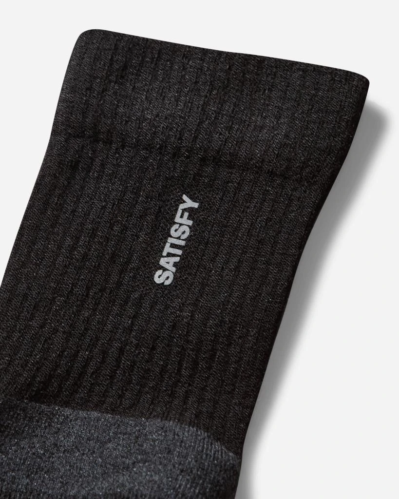 Satisfy Merino Nylon Tube Socks Black 3
