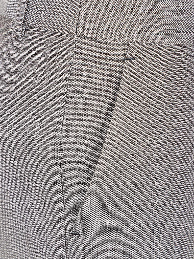 Alberta Ferretti Wool Tweed Straight Leg Pants 3