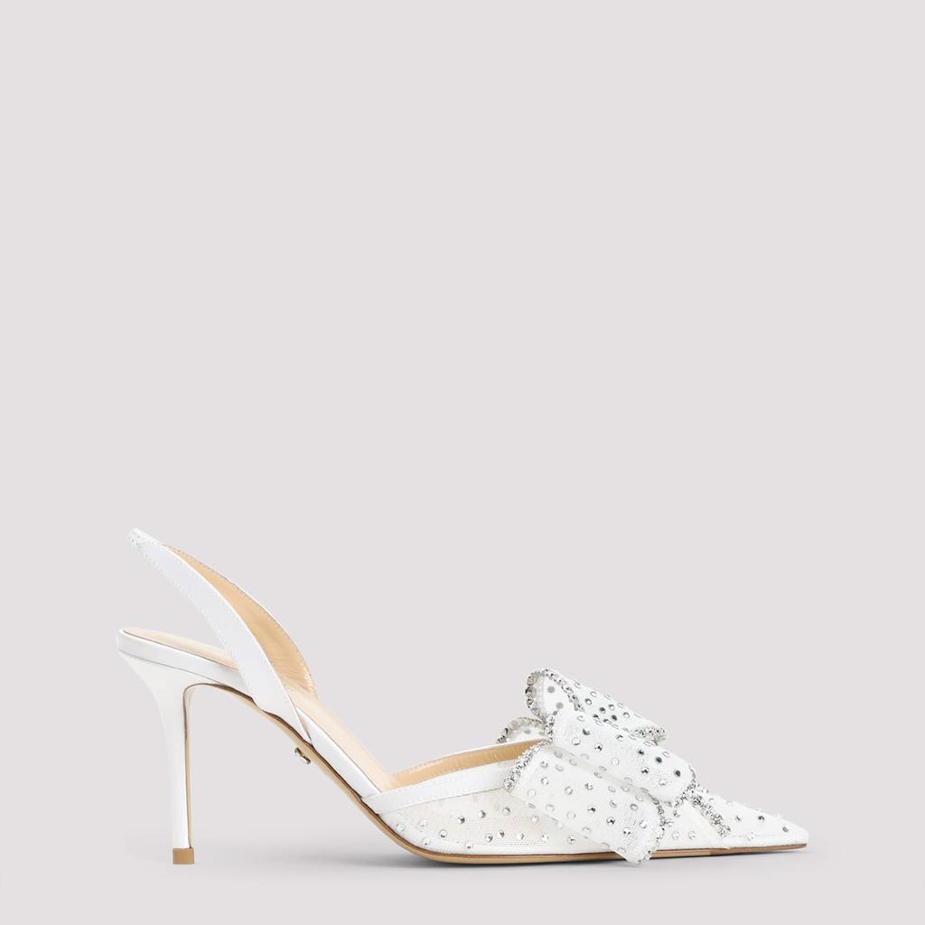 Mach & Mach Le Cadeau Mesh Strass Pumps