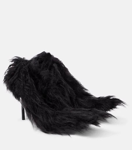 Balenciaga Flex Fur 110 faux fur pumps 1
