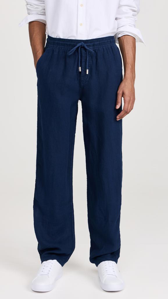 Vilebrequin Pacha Drawstring Linen Pants