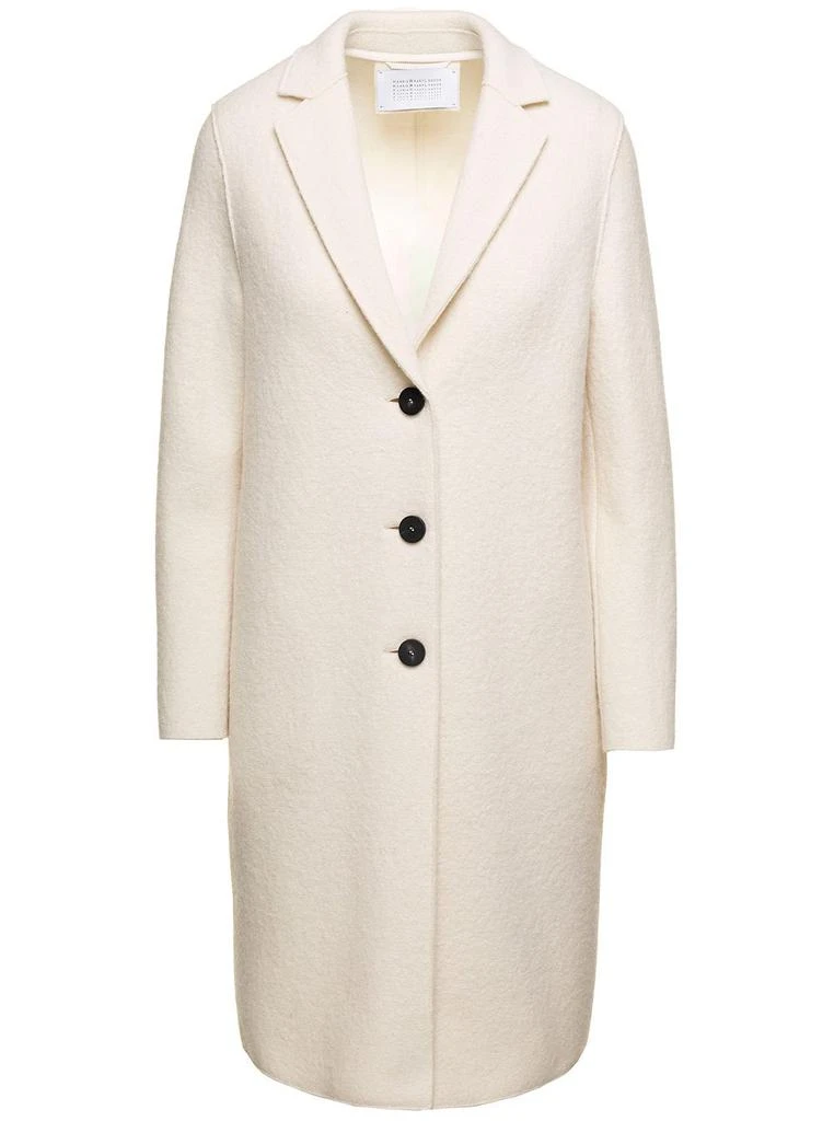 Harris Wharf London Harris Wharf London Collared Button-Up Coat 1