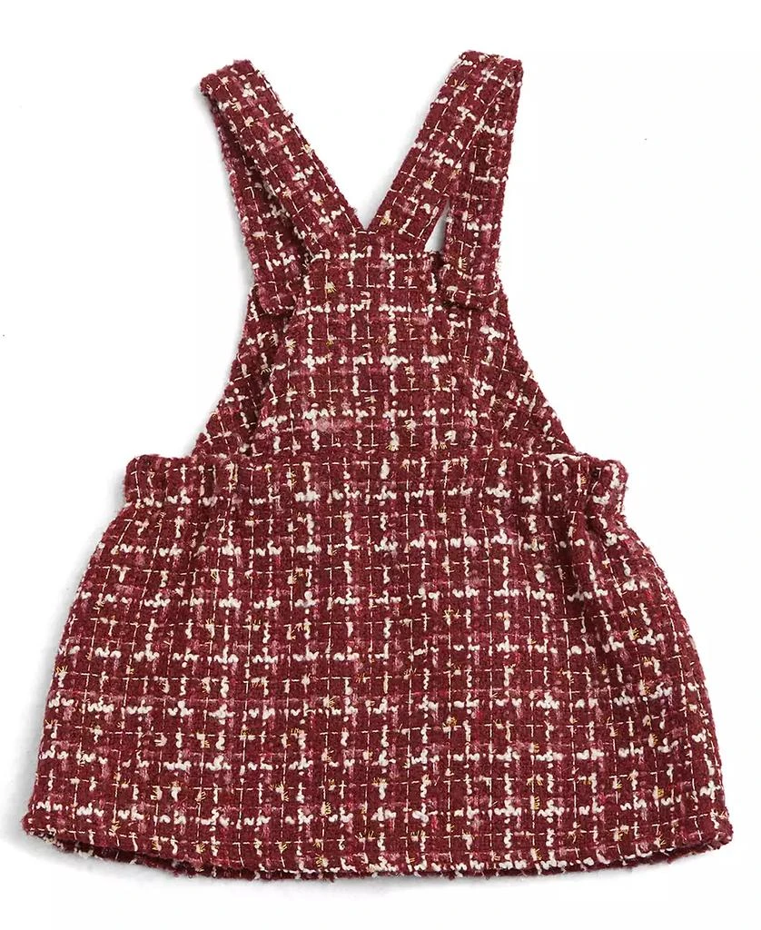 GUESS Baby Girl Long Sleeve Bodysuit and Tweed Skirtall Set 4
