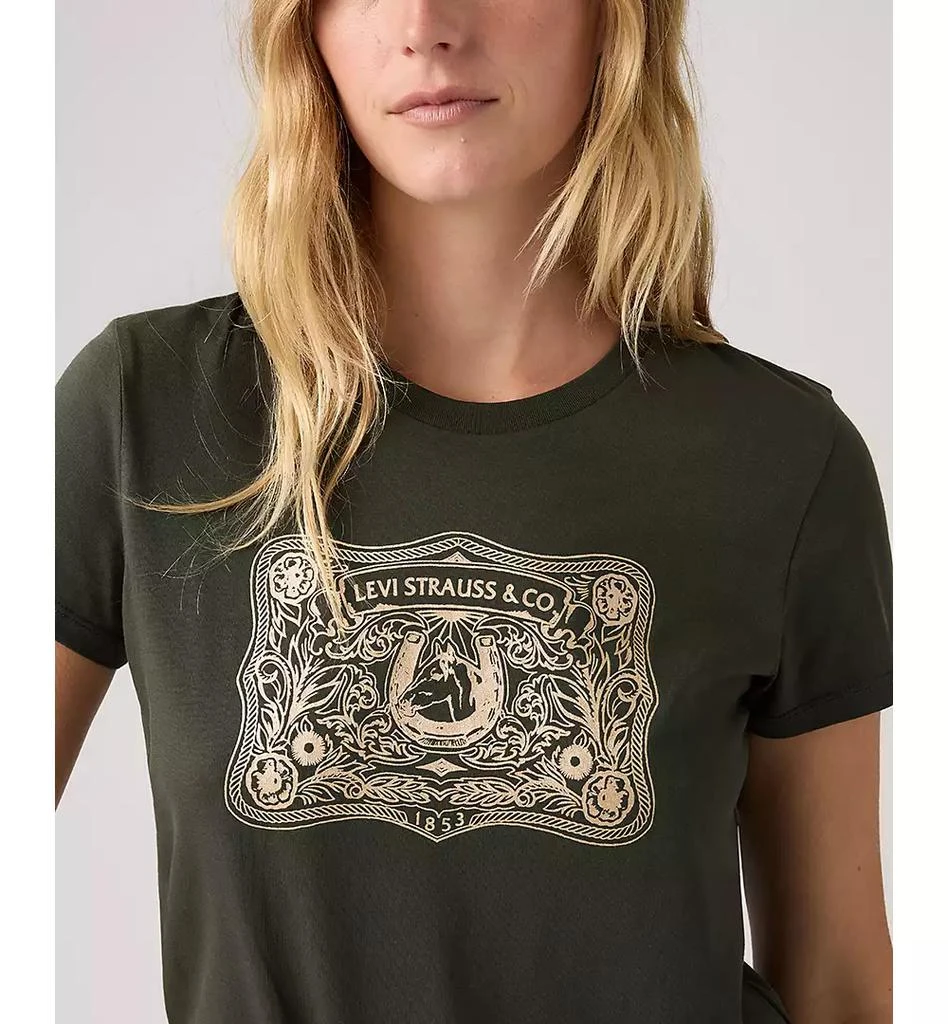 Levi's Women's Perfect Graphic Logo Cotton T-shirt 7