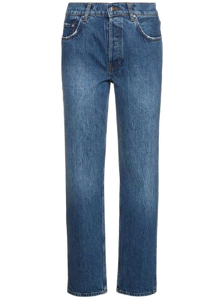 ANINE BING Benson High Rise Straight Jeans