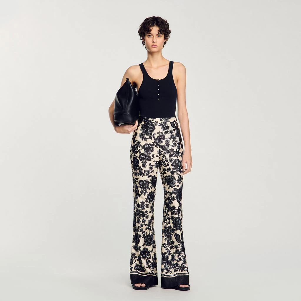 Sandro Floral pants 1