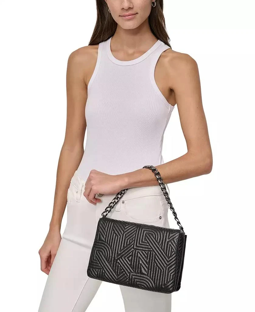 DKNY Desiree Small Flap Crossbody 3
