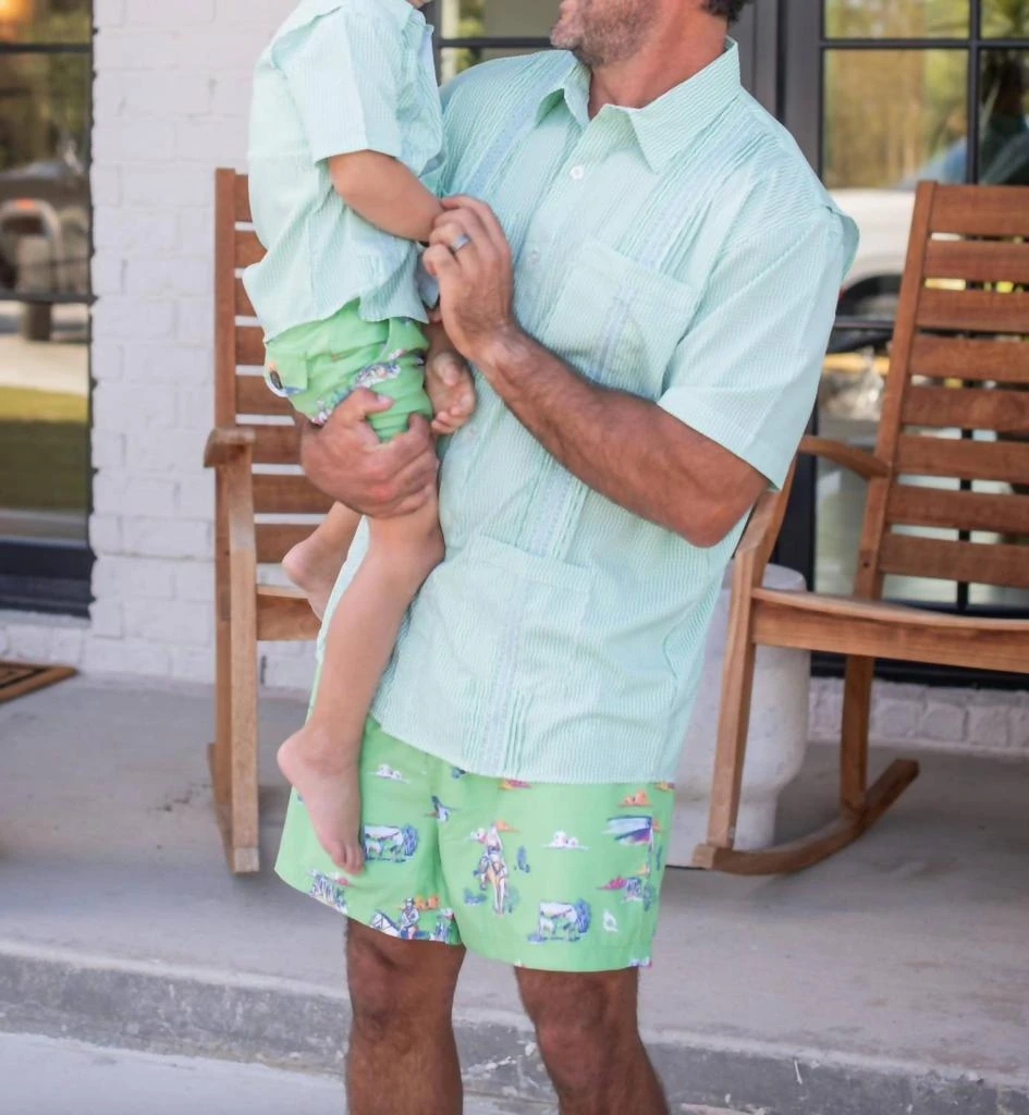 Blue Quail Clothing Co. Blue Quail Clothing Co. - Men
s Cattle Drive Swim Trunks 3