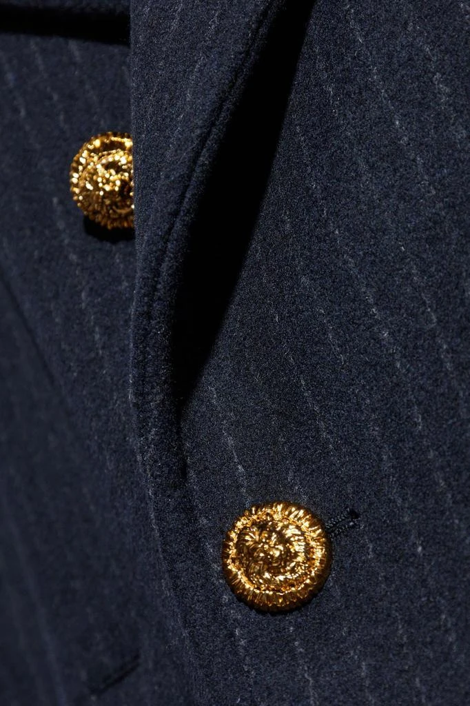 Balmain Balmain Short Striped Pea Coat 4